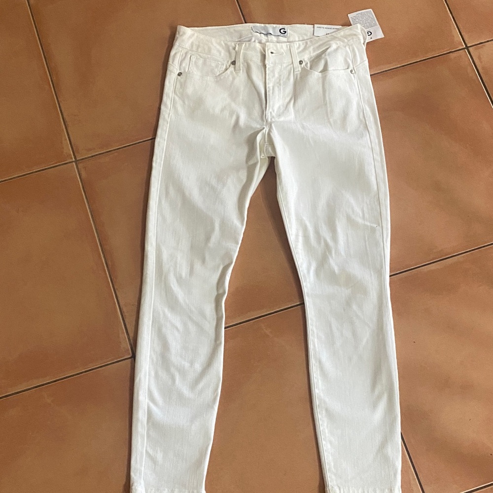G by Guess White Skinny Jeans